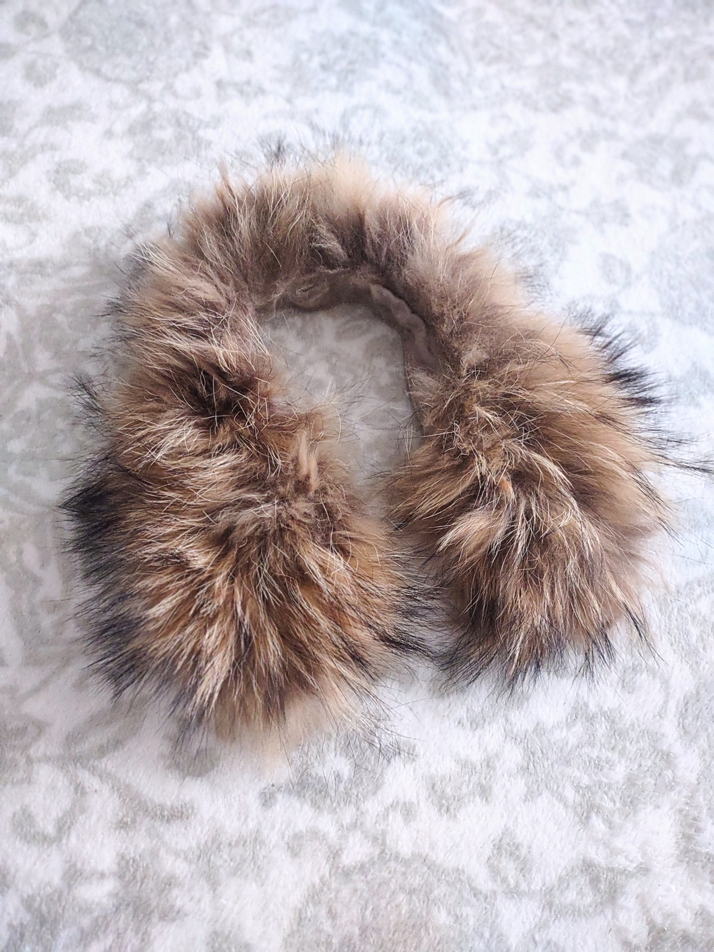 Vintage Dana Buchman Removable Fur Collar